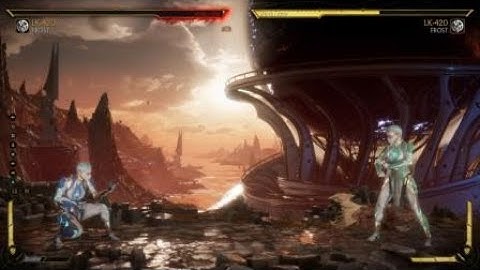 MK11 custom Frost: auger lunge/microburst/core overload