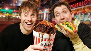 JOLLY! Two Brits try Legendary Chicago Fast Food