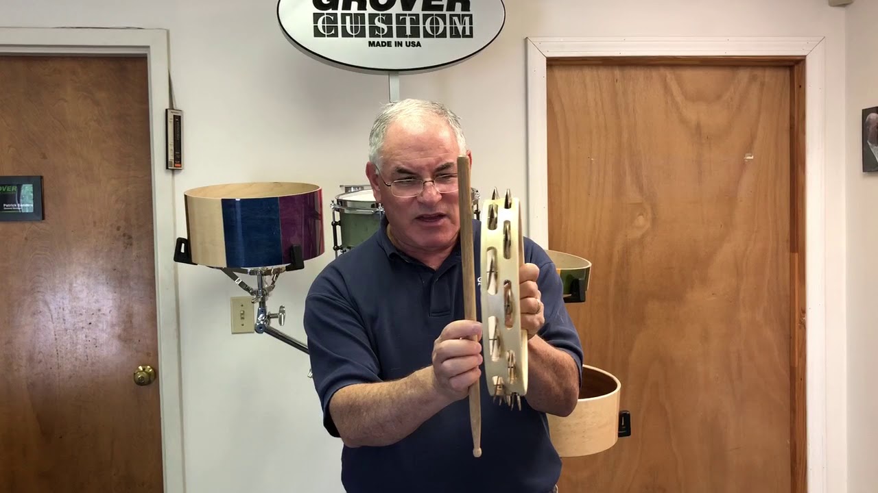 Grover Pro Percussion Quick Tip Tambourine Shake Roll Basics YouTube