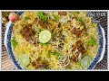 World Famous Hyderabadi Mutton Dum Biryani Bawarchi Style | मटन बिरयानी Kacchi Akhni Ki Biryani-CWF