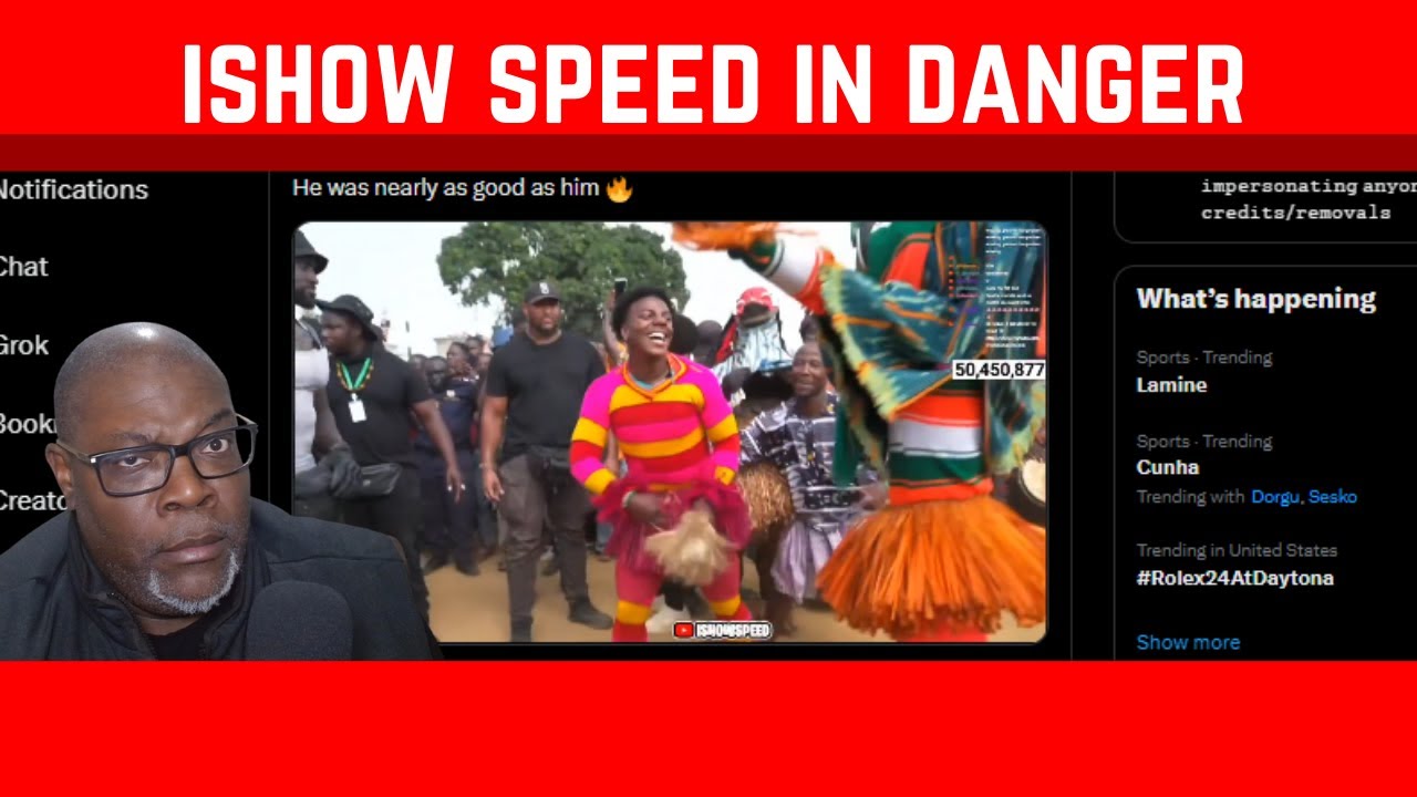 I SHOW SPEED AFRICAN MISTAKES