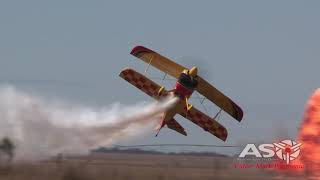 Wall of Fire Yarram  Airshow  2018