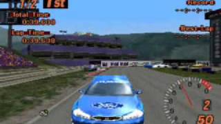 Gran Turismo 2: 6 Cars on Motorsports Land