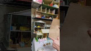 How to make tiny Easter Baskets #grandmajeanne #diy #dollhouse #Easter #craft