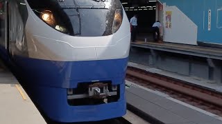 E657系K-1編成[ブルーオーシャン]　　品川駅発車