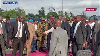 President Tinubu Arrives Lagos For Sallah Celebration