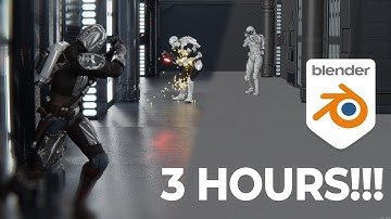 Creating a STAR WARS 3D Render in 3 HOURS!! (w/ @212Filmmaking)