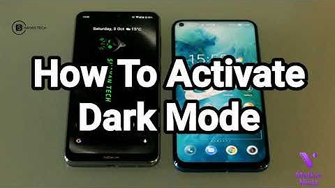 How to Enable Dark Mode On Nokia 7.2 & Honor V20