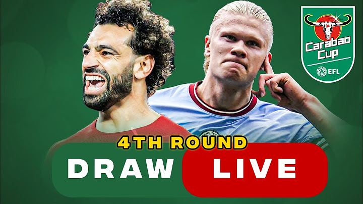 2022/23 CARABAO CUP 4TH ROUND DRAW LIVE!