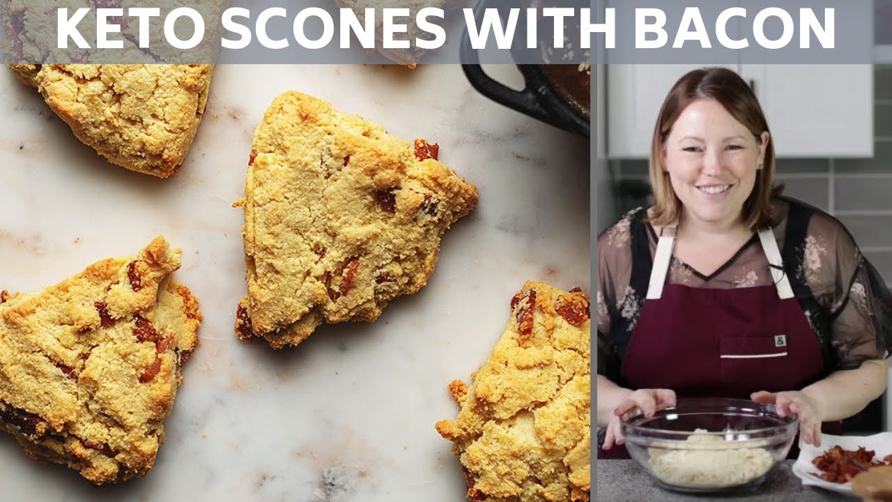 Keto Scones filled with Bacon YouTube