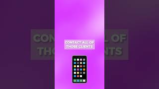 How I use my contact list to effortlessly prebook future tours