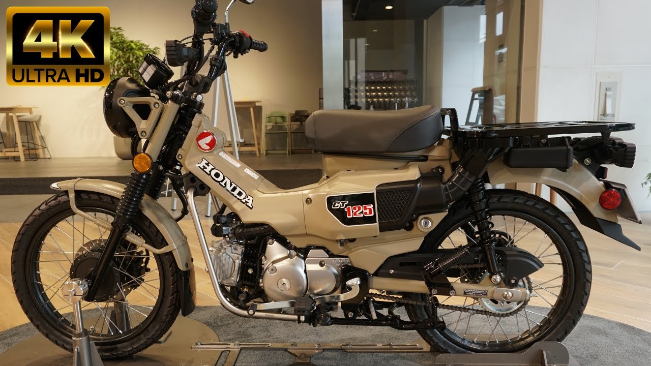 2021 HONDA CT 125 Brown - New Honda CT 125 Hunter Cub 2021