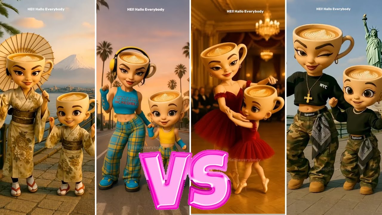 ITALIAN BRAINROT BATTLE : JAPANESE GIRLS🆚 SCHOOL GIRLS🆚 BALLERINA🆚 DANCER GIRLS