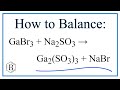Balancing Chemical Equations Concepts