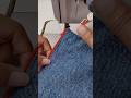 sewing the zipper ends in an easy way #sewing #sewingtips #sewinghacks #fashion