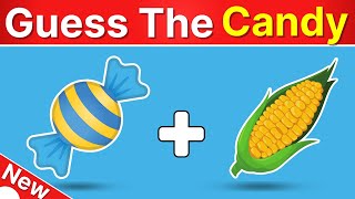 🍬 Can You Guess the CANDY by Emoji? 🍬| Brain Tease Guess #part2