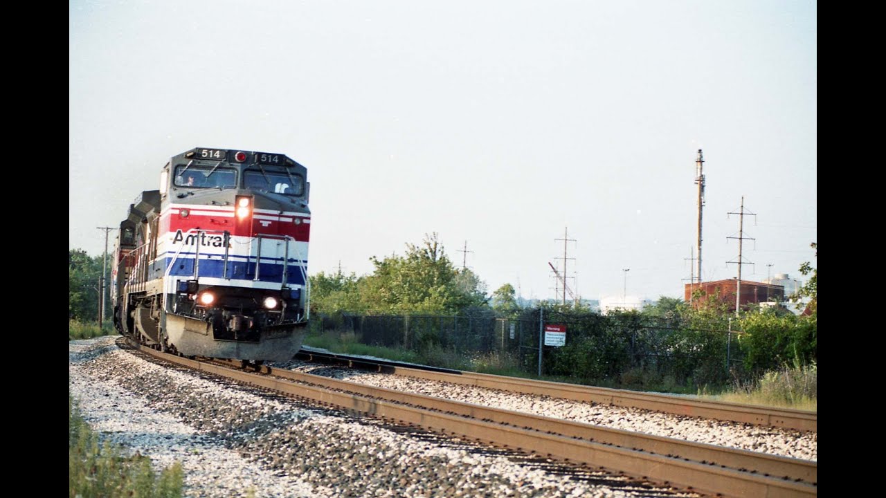 ATSF An Afternoon at Romeoville, IL, May 24, 1993 YouTube