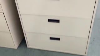 36 Putty Four Drawer Lateral File Cabinet