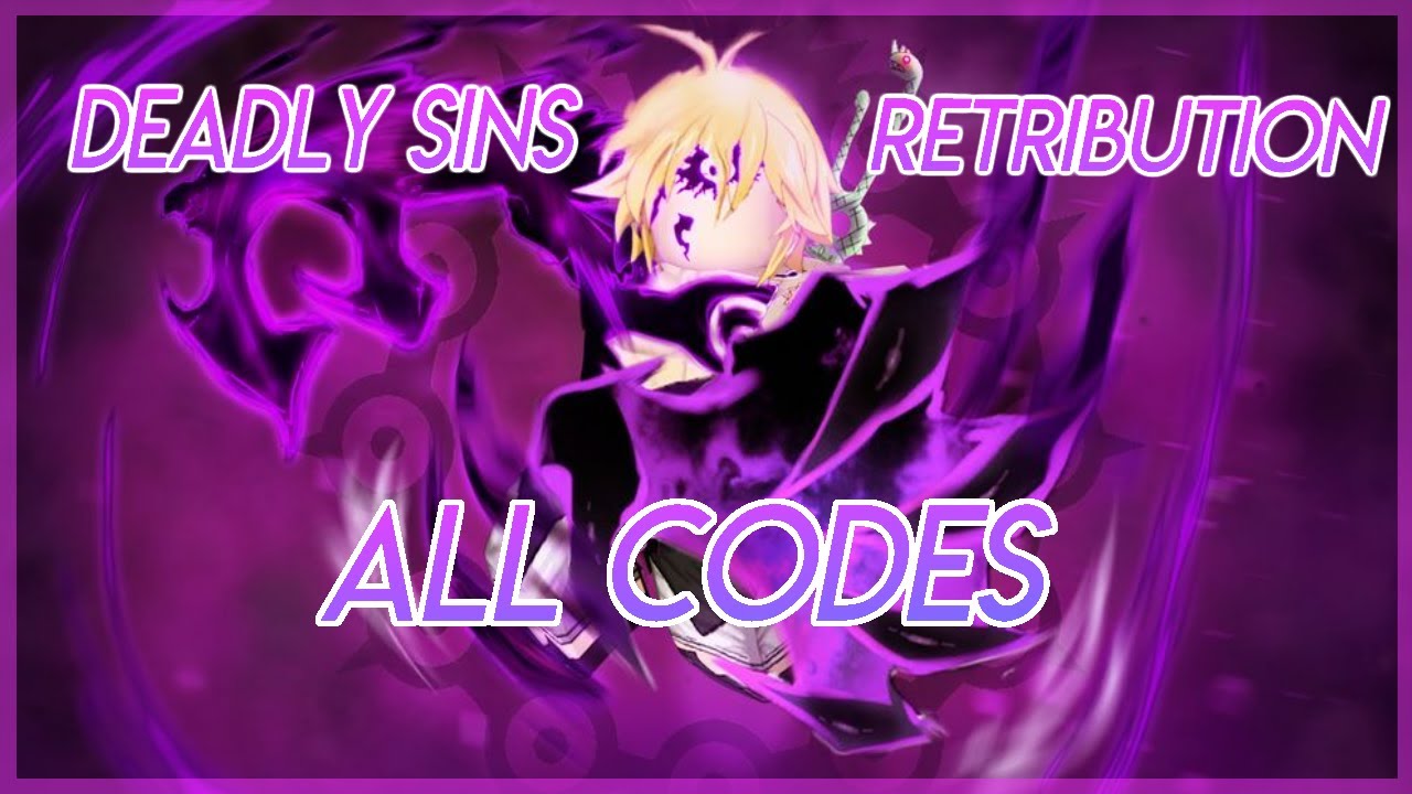 Roblox Deadly Sins Retribution All Codes Youtube - seven deadly sins roblox codes roblox games that give you free