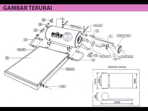 Solar Water Heater Wika 081313462267 Youtube