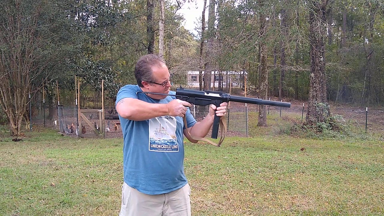 Semi auto M3a1 grease gun YouTube