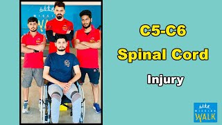 Spinal cord injury Recovery | C5-C6 level | Physical therapy | Mission Walk | Hyderabad | 9177300194 Resimi