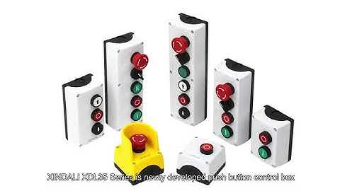 XINDALI XDL35 Series is Newly Developed Push Button Control Box