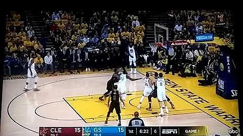 2018 Nba Finals Game 1: Jr. Smith Accidentally injures Klay Thompson