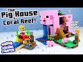 LEGO Minecraft The Pig House and Coral Reef Set Review 2021