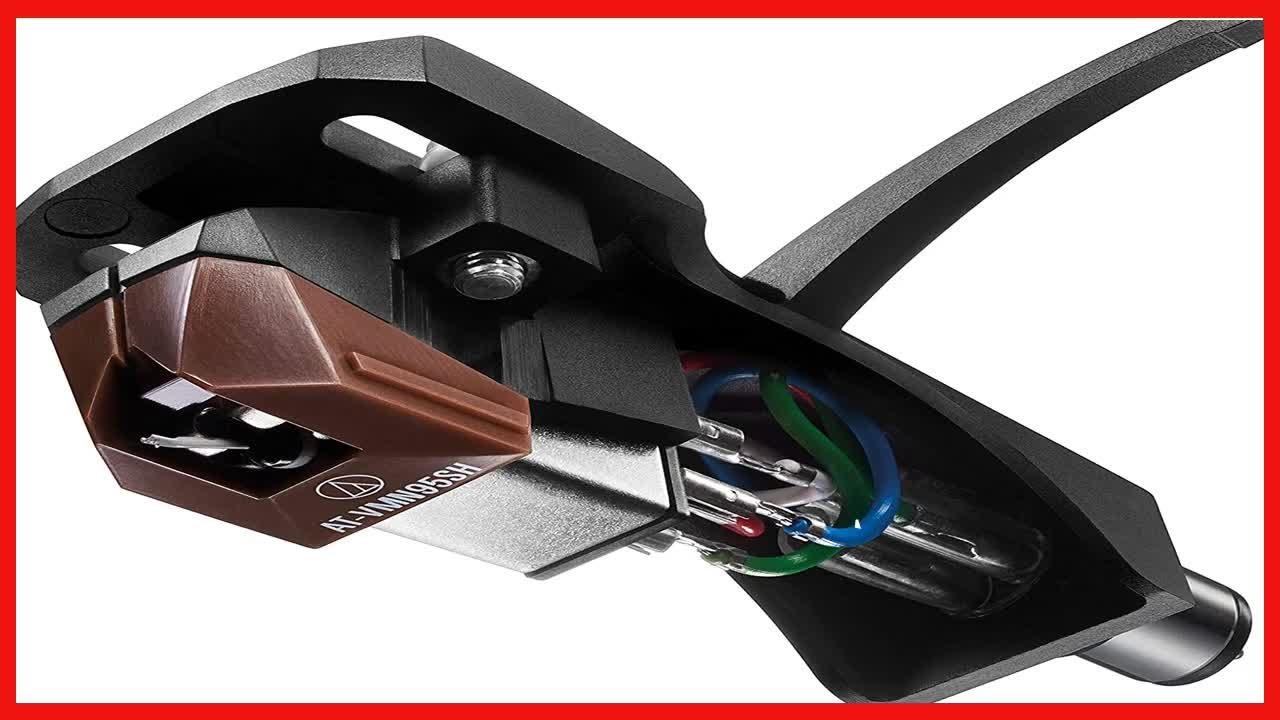 Audio Technica AT-VMN95E Plattenspieler Nadel - Premium Ersatz Für VM95 Serie Mit Elliptischer Spitze