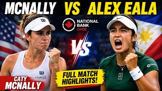 Download lagu UNREAL PINOY PRIDE! Alex Eala STUNS Caty McNally in Dominant National Bank Open Win!