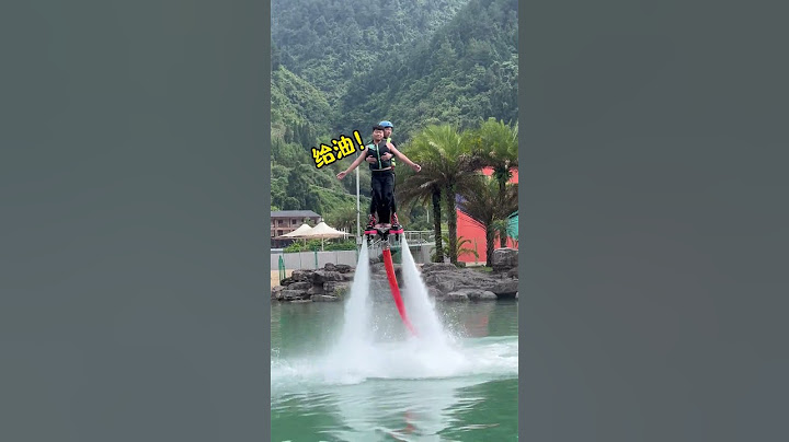 Flyboard ride is so fun 🤪😚✌️ #amusementpark #adventure #flyboard #bluesilver