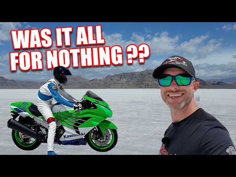 Bonneville Salt Flats | Kawasaki ZX-14R Speed Test