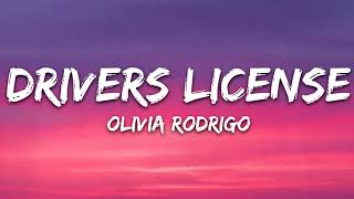 Olivia Rodrigo - Drivers License (Lyrics)