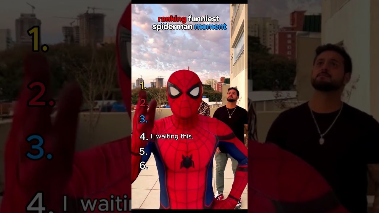 ranking funniest spiderman moment