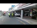 A pickup crashed into a pillar in front of Majik Rent-to-Own in Giant complex at Bowman St, Lebanon