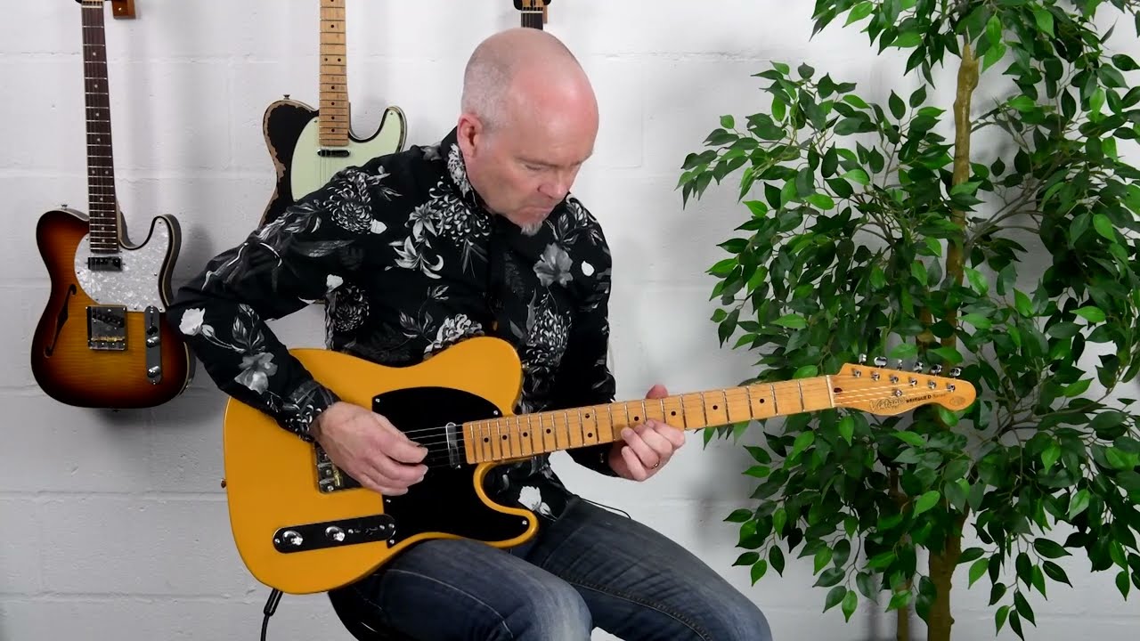 Vintage® ReIssued V52BS Electric Guitar