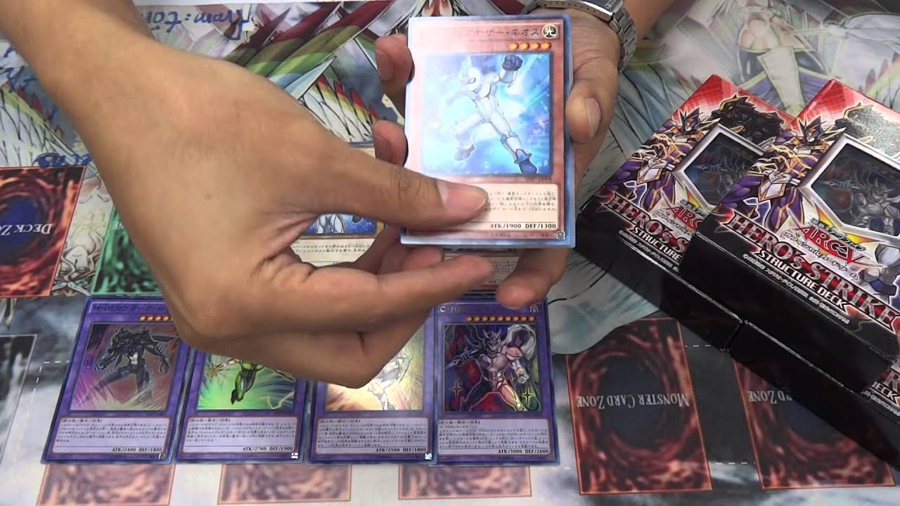 Yu Gi Oh!Structure Deck 27Hero's Strike Opening YouTube
