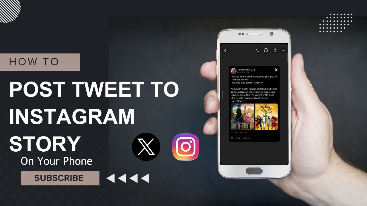 How to Share a Tweet to Instagram Story
