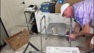 Toilet Seat Riser Review & Unboxing 4K