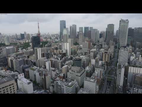 [4K Live] 東京・汐留 ライブカメラ live stream of Shimbashi,Tokyo