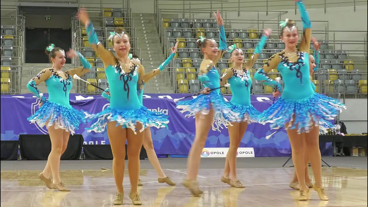Majorettes 'DEJNA' - Kyjov / Mažoretky | mini baton junior | Opole 2023