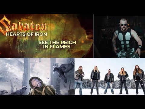 Sabaton release new video for "Hearts Of Iron" off Heroes new album out soon!