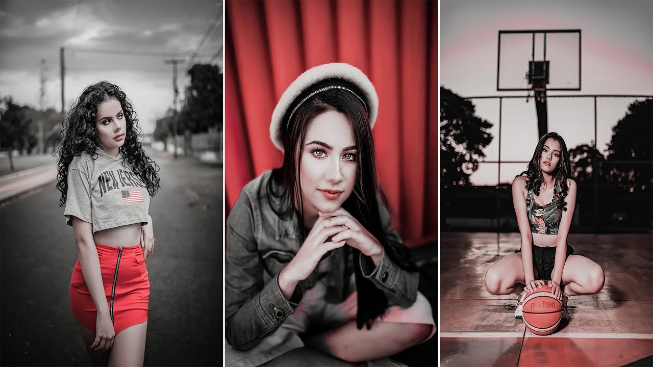 Black & Red Gradient Tone || Photoshop Editing Effects