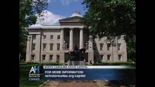 CSPAN Cities Tour  Raleigh: History of the North Carolina State Capitol