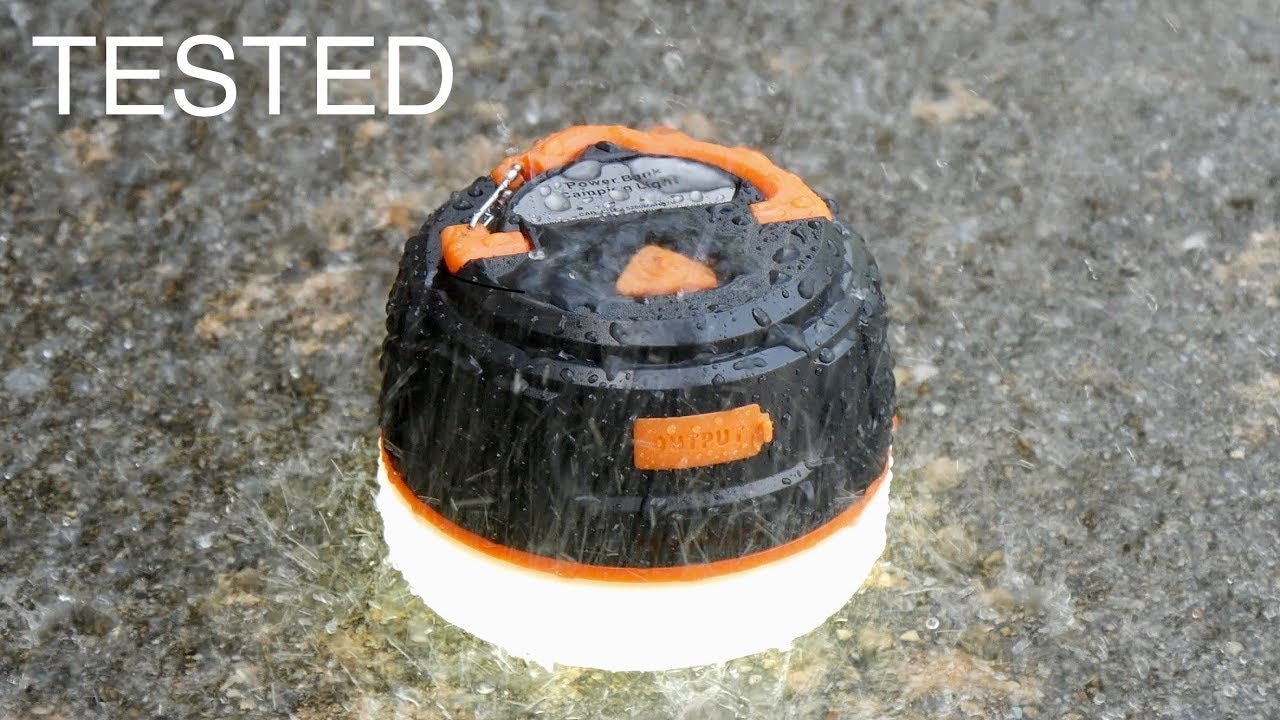 LaVieVert Power Bank Camping Lantern Review YouTube