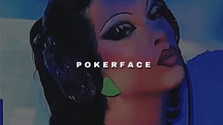 lady gaga - poker face | slowed + reverb . * •