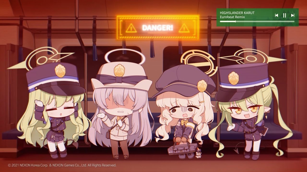 [블루 아카이브] 하이랜더 철도학원 플레이리스트 🎵