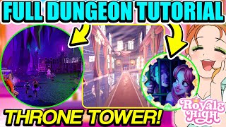 HOW TO COMPLETE THE ENTIRE THRONE TOWER AND DUNGEONS IN ROYALE HIGH'S NEW UPDATE! Full Tutorial by BeaPlays 78,397 views 11 days ago 1 hour, 12 minutes