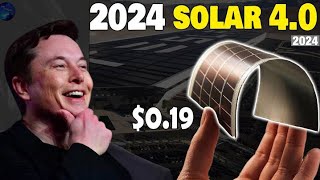 Elon Musk Revealed All New Solar Panels For 2024 Renewable Energy Can